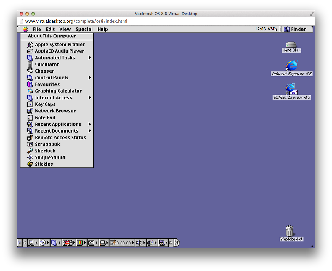 mac classic emulator for windows simple